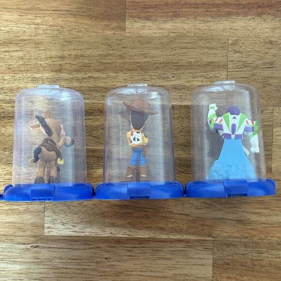 DOMEZ DISNEY PIXAR TOY STORY LOT OF 3 WODDY, BUZZ LIGHTYEAR BULLSEYE - Picture 7 of 7